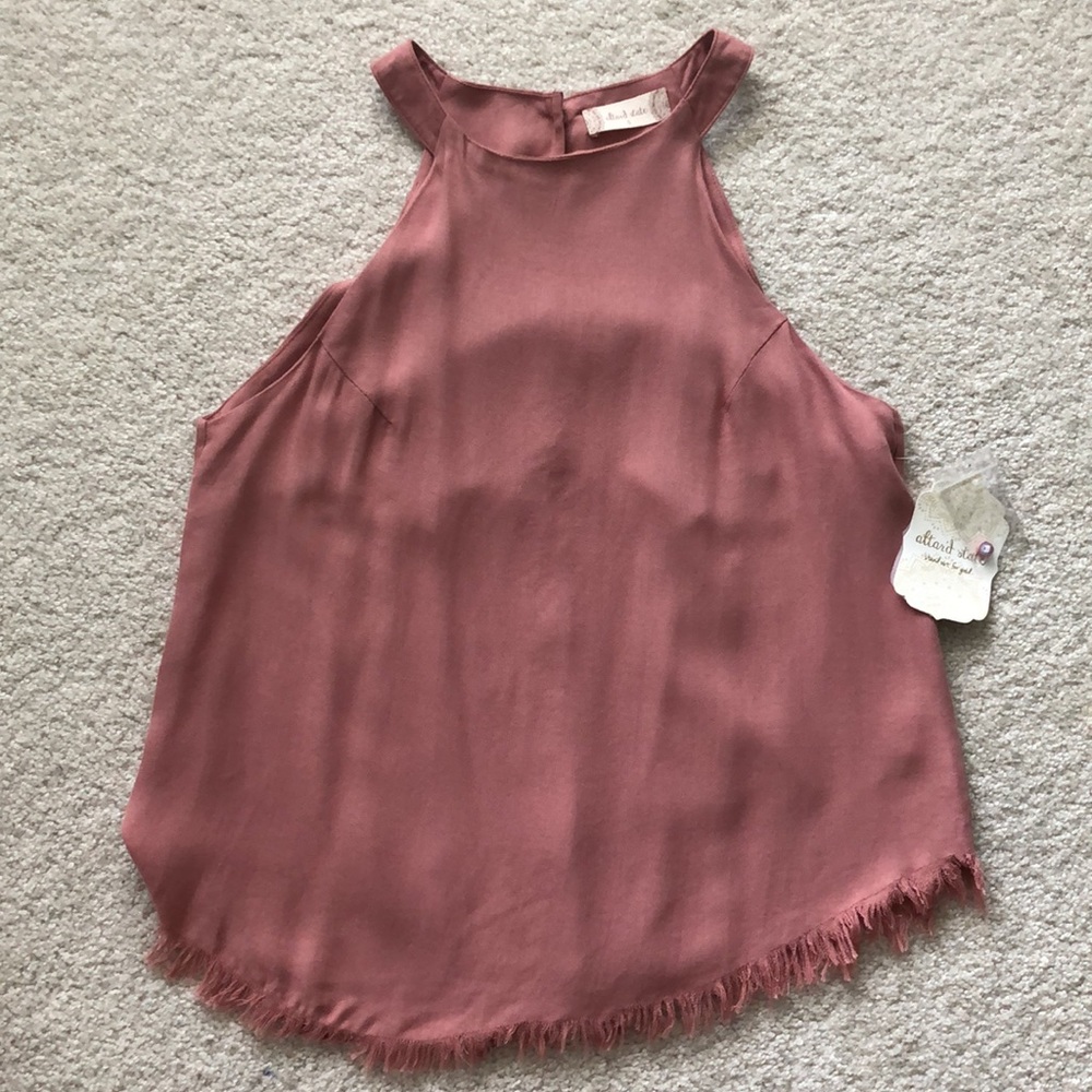 Altar’d State Sleeveless Top Size Small in Blush